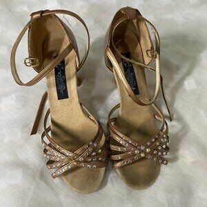 Dance Shoes Women  Dancing High Heel Sparkly Salsa Bachata Latin